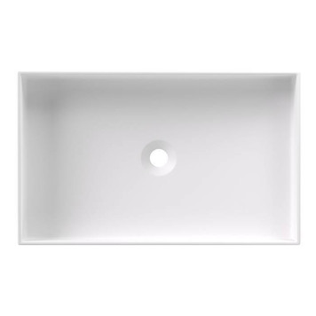 Alice Hide Раковина 60x37х12см., накладная, без отв., цвет: белый матовый. 31130109-1