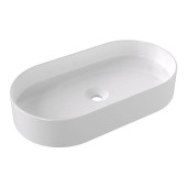 Alice Hide Stadium Раковина 65x35х12см., накладная, без отв., цвет: белый глянцевый. 31120101