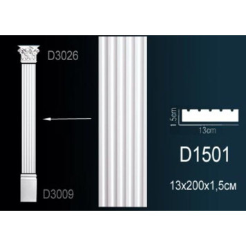 Пилястра D1501