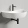 Salini Alda Wall 03 Раковина 60х71х15см., накладная, 1 отв., S-Sense, цвет: белый. 140313G