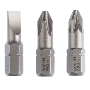 Набор бит Bosch 3шт 25ММ S/PH/PZ XH SET (766)-1