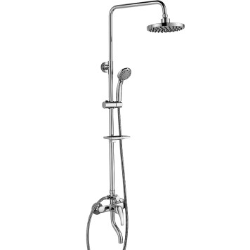 A35-46 Смеситель одноручный (35мм) для ванны с верхней лейкойТропический дождь с пов. изл. 70мм A35-46