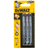 Набор пилок для лобзика T101BF DeWalt 3шт (DT2217)