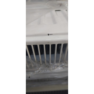 [УЦЕНКА] Радиатор панельный, Brugman, Profil-K Typ, профильный, FEK 22, глубина, мм-100, высота, мм-300, длина, мм-800, боковое подключение, рабочее давление, бар-10, цвет-RAL 9016 (белый)