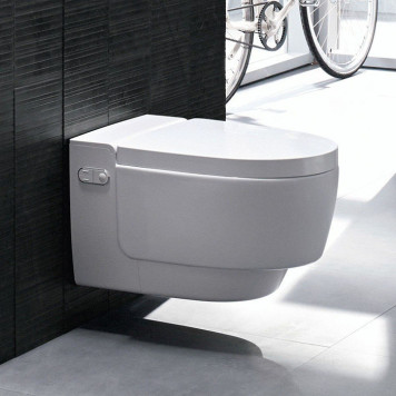 Geberit AquaClean Mera Comfort Унитаз-биде подвесной, KeraTect, цвет: белый. 146.210.11.1-3