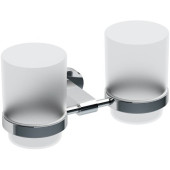 Держатель с двумя стаканами (стекло) CR 220.00 X07P189