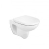 Roca Debba Round Унитаз подвесной 35x54см, безободковый, цвет: белый. 7.3469.9.800.0