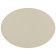 ADJ Овальный плейсмат, 47,5x35 см., цвет: белый/панна котта