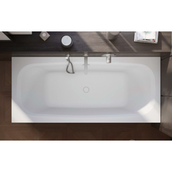 Ванна, Duravit, Aurena, шгв 1800-800-480, DuroCast Smooth, цвет-белый матовый