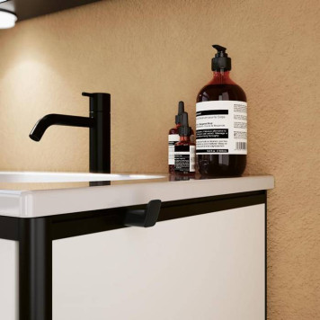 Burgbad Vry Крючок двойной, подвесной, цвет: черный матовый-2