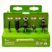 Набор фрез Greenworks (5 шт)