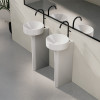 BETTE Suno Pedestal Раковина напольная 34x84cм, с 1 отв., цвет: белый. A250-000 VK2