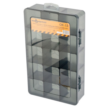 Органайзер Квалитет с переставными перегородками 28х18х6см ОК-15-1