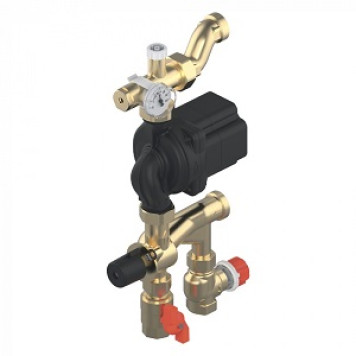 Насосно-смесительный узел TECEfloor ServoMix с ручным 3-ходовым смесителем