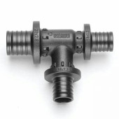 Тройник с уменьшенным боковым и торцевым проходами REHAU RAUTITAN 32-25-20 PX. 11600891001