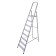 Стремянка алюминиевая STAIRS 8 ступеней AS08