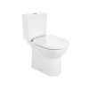 Roca Debba Round Унитаз моноблок 35x65см, безободковый, универсальный выпуск, цвет: белый. 7.3419.9.100.Y, 7.3429.9.P00.Y