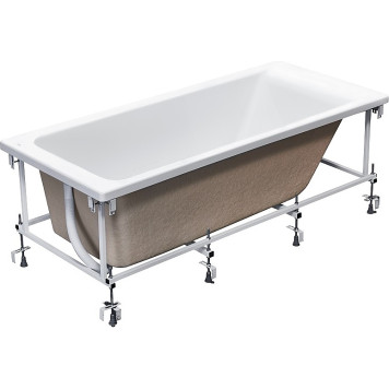 ZRU9302906 ТОЛЬКО С ВАННОЙ монтажный набор для ванны EASY 150х70 каркас, крепл. к стене, слив-перелив ZRU9302906-1