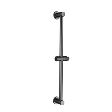 AQ1748BGM ЛУГАНО смеситель для ванны с душевым гарнитуром 3jet, оружейная сталь (шлиф. черный хром) AQ1748BGM-1