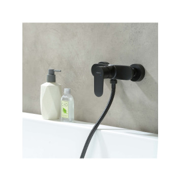 AQ1860MB НИКА смеситель для душа, матовый черный AQ1860MB-5