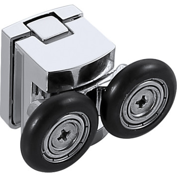 AQ ARI KV 09020CH Душевой уголок квадратный, двери раздвижные 900x900x2000 профиль хром, стекло прозрачное AQ ARI KV 09020CH-4