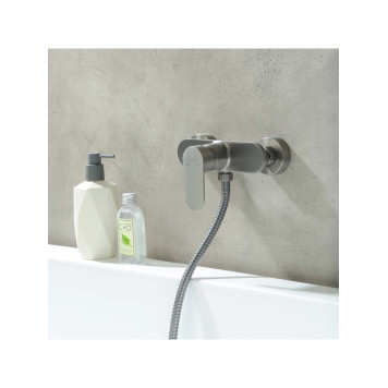 AQ1860BGM НИКА смеситель для душа, оружейная сталь AQ1860BGM-6