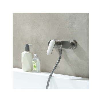 AQ1860BGM НИКА смеситель для душа, оружейная сталь AQ1860BGM-7