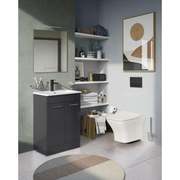 7484B003-0075 Подвесной безободковый SmoothFlush унитазZentrum Square (НУЖНА КРЫШКА 191-003-009, 810-003-009) 7484B003-0075-4