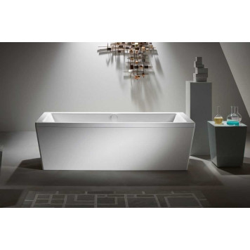 Ванна Asymmetric Duo мод.744 белый 190х100 + easy-clean 274400013001-1