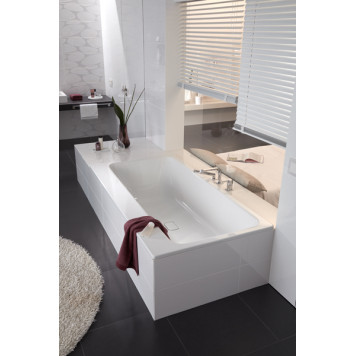 Ванна Asymmetric Duo мод.744 белый 190х100 + easy-clean 274400013001-4