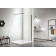 AQ WIW 08020GM Душевая перегородка Walk in с держателем 800x2000 профиль оружейная сталь, стекло прозрачное AQ WIW 08020GM