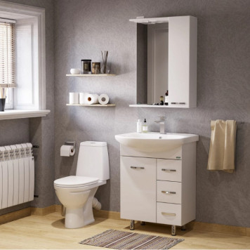 Тумба напольная Лагуна/3 + Умывальник ЛАГУНА 65 SET_Лагуна-3/Лагуна-65-5