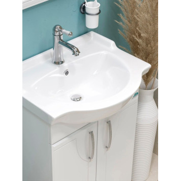 Тумба напольная Идеал + Умывальник РЕАЛ 56 SET_Идеал/Реал-56-5