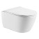 AQ1365T-00 ОБЕРОН Унитаз подвесной безободковый 531360344мм смыв TORNADO, тонкое сиденье с механизмом плавного закрывания, крепеж AQ1365T-00
