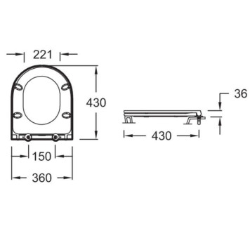 E21750RU-CP Унитаз c инсталляцией Rodin+ сиденье тонкое микролифт, клавиша хром (E36495-NF+E36496-CP+EDY102+E23280) E21750RU-CP-8