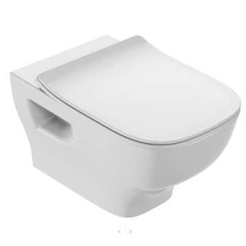 E21750RU-00 Унитаз c инсталляцией Rodin+, сиденье тонкое микролифт, панель для двойного смыва, глянцевый белый (E36495-NF+E36496-00+EDY102+E23280) E21750RU-00-3