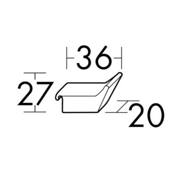 Burgbad Vry Крючок двойной, подвесной, цвет: черный матовый-5