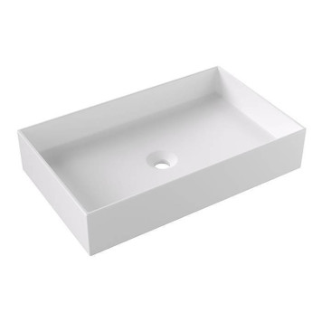 Alice Hide Раковина 60x37х12см., накладная, без отв., цвет: белый матовый. 31130109