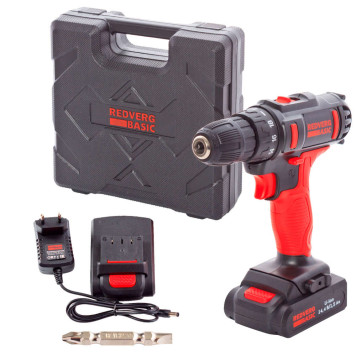 Шуруповерт аккумуляторный REDVERG Basic SD14LE/2-2-1