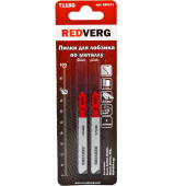 Пилка для лобзика REDVERG по стали T118G чистый рез, HSS (2шт )(820171)