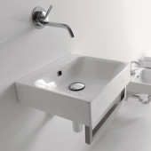Kerasan Cento раковина 40х35см., подвесная, без отв., цвет: белый . 353901*0 Kerasan Cento раковина 40х35см., подвесная, без отв., цвет: белый . 353901*0