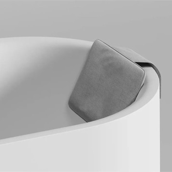Salini Подушка для ванны 49.5x35.5x7cм , цвет: Grey. 1904201G-2