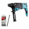 Перфоратор Makita HR2630+Набор буров Makita SDS-Plus Centering tip B-54704 (5шт.)