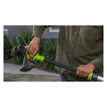 Триммер аккумуляторный Greenworks G24LT301, 24V, 30 см (без АКБ и ЗУ)-17