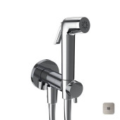 Almar Atthis Гигиенический комплект с прогрессивным смесит., в комплекте со втраиваемой частью, цвет: никель состареный. E136009.NB,  E134004