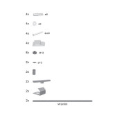 Ravak Крепление передней панели для прямоугольных ванн, универсальное. B23600000N