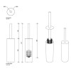 Decor Walther Bar SBG Туалетный ершик, напольный, цвет: золото матовое. 0856882