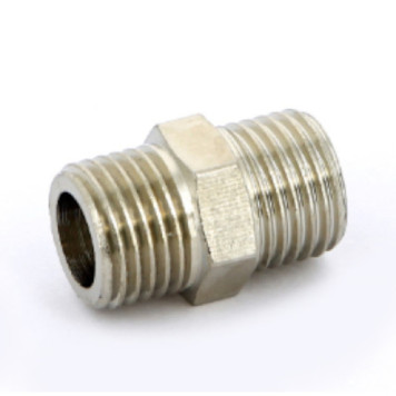 Ниппель 3/8, никелированный