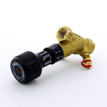 Клапан балансировочный ручной ВВ 747OT с фиксацией настройки 2 измерительных ниппеля CIMBERIO 1/2-2