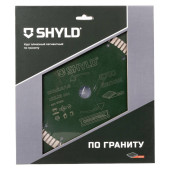 Круг алмазный SHYLD сегментный по граниту 230х22,23 мм(30210)
